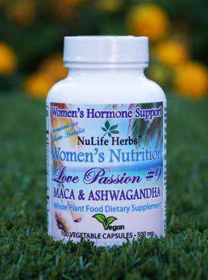Love Passion #9 Women's Nutrition Natural Hormonal Balancer 100 Capsules