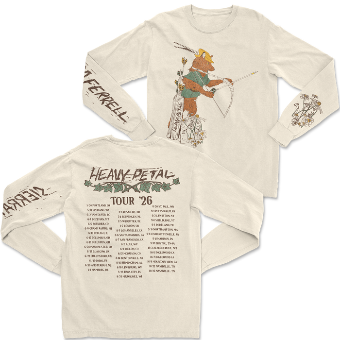 LS Ivory Fox Tour Tee