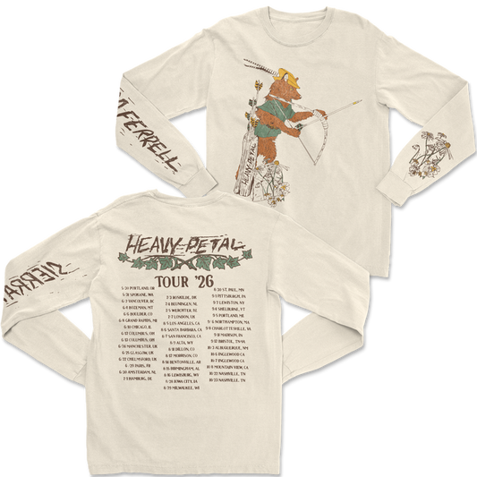 LS Ivory Fox Tour Tee