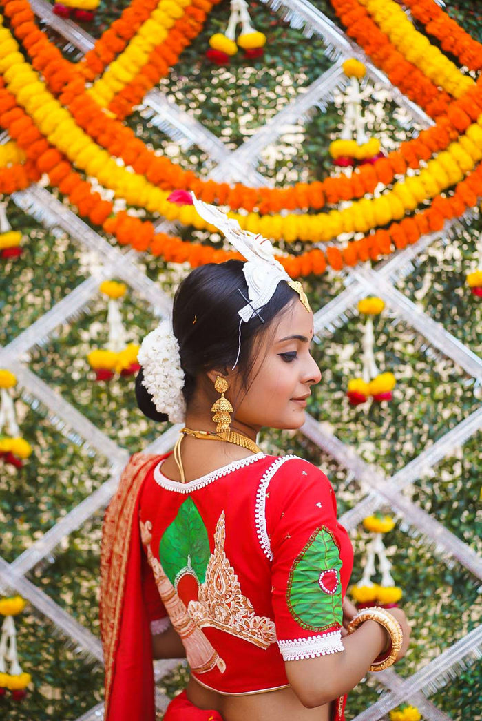 Bridal Aari work blouse