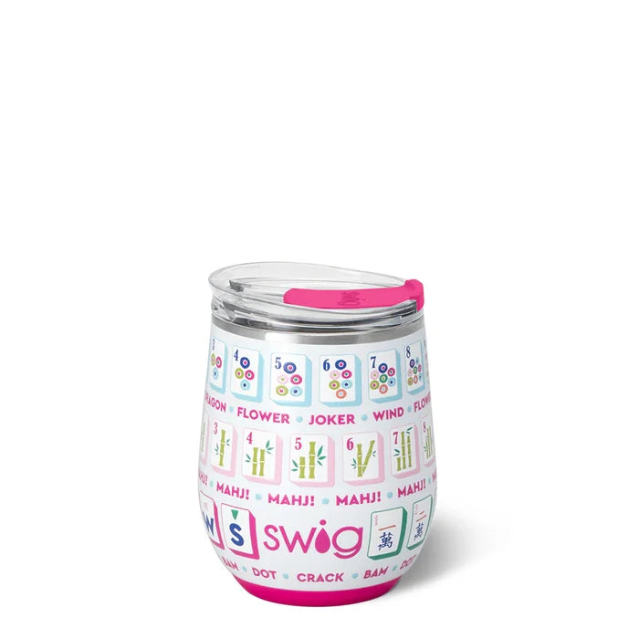 MAHJONG Stemless Wine Cup - 12oz