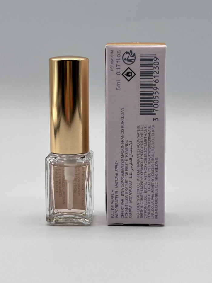 Maison Francis Kurkdjian A la Rose EDP - Spray Vial - 5ml
