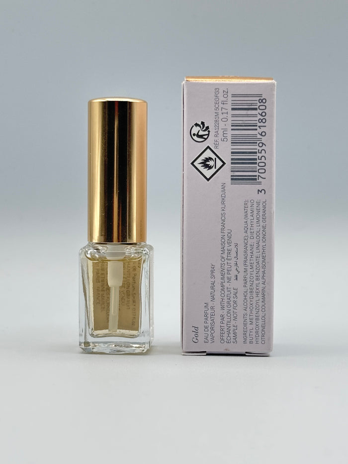 Maison Francis Kurkdjian Gentle Fluidity Gold EDP - Spray Vial - 5ml