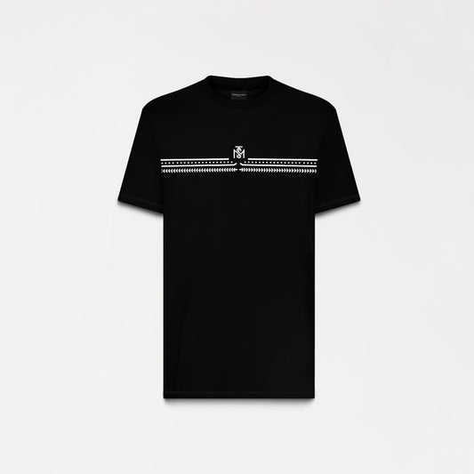 MANSARO T-SHIRT MEN BLACK