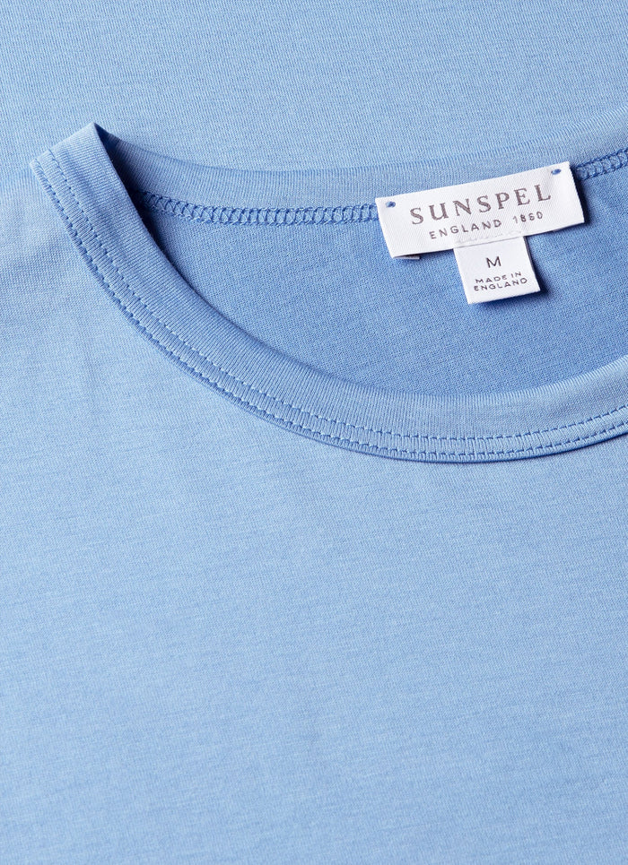Men's Classic T-shirt in Azure Blue
