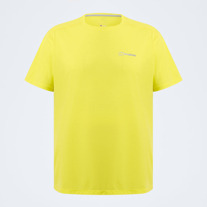 Men's Etchfern Tech Tee - Yellow
