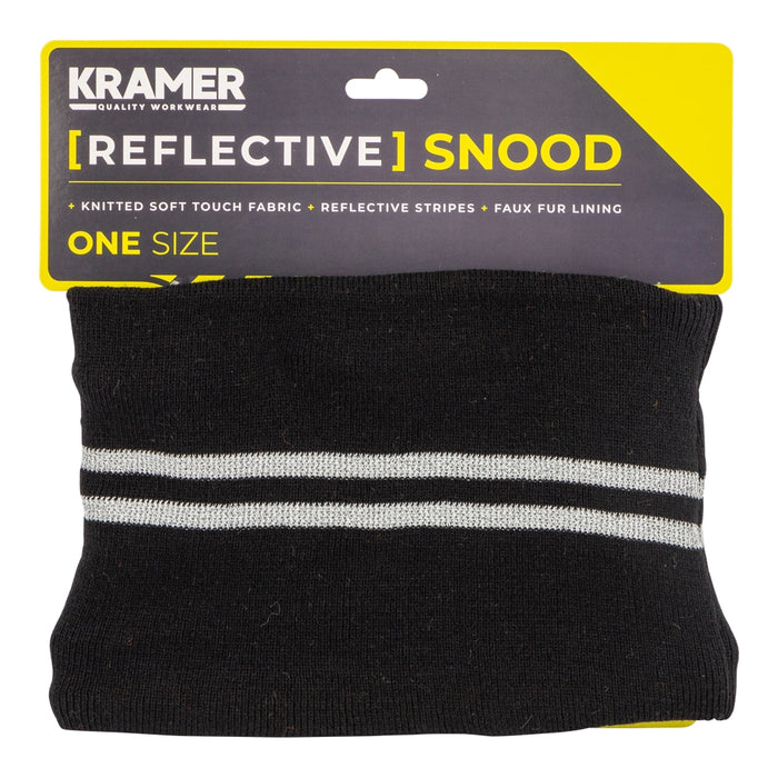 Men'S Black Reflective Snood 339347-BLACK