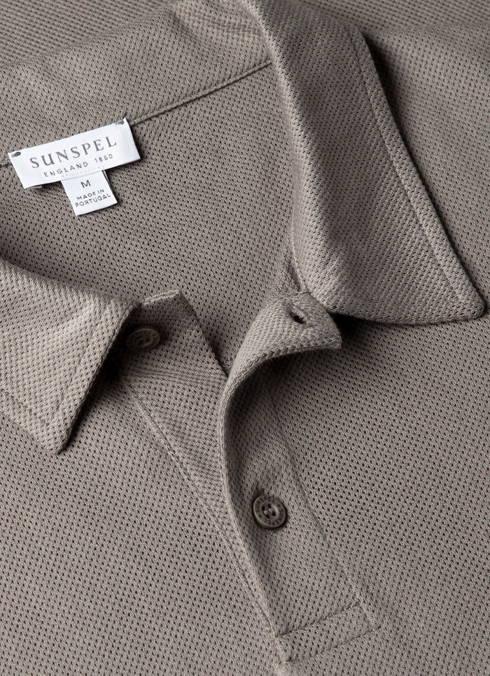 Men's Riviera Polo Shirt in Smoke