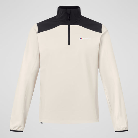 Men's Terrain Trek Half Zip Jacket - Grey/Black