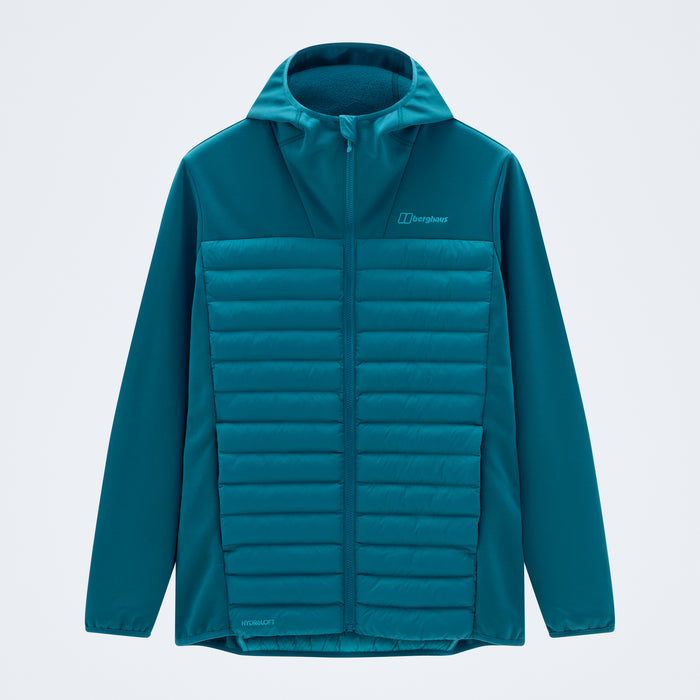 Men's Vaskye Hybrid Hooded Insulated Jacket - Blue