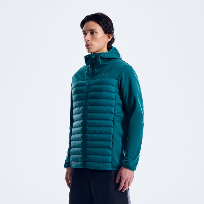 Men's Vaskye Hybrid Hooded Insulated Jacket - Blue