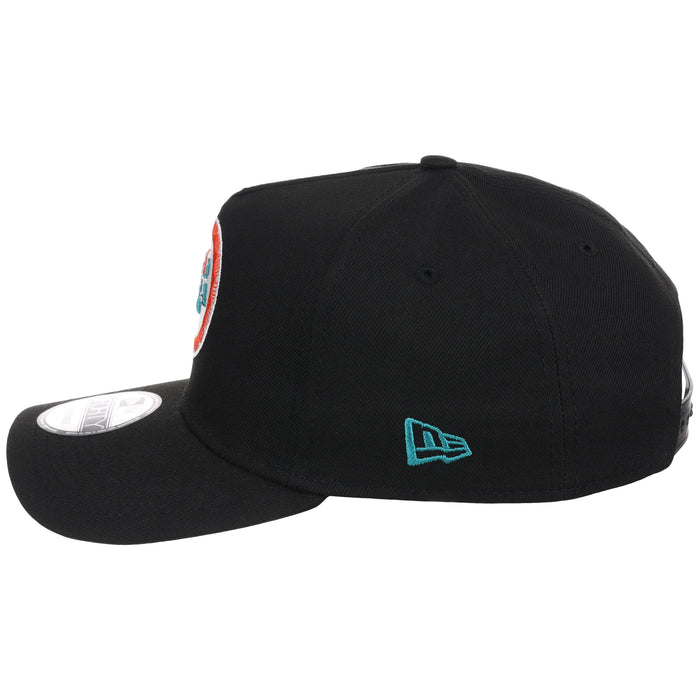 Miami Dolphins NFL Black Dome New Era 9FORTY A-Frame