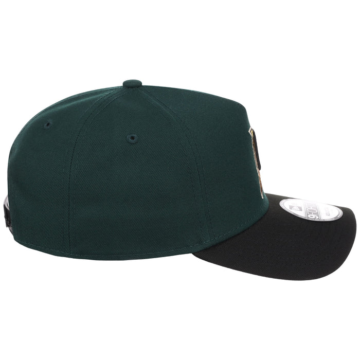 Miami Marlins MLB Dark Green x Black FASHION CORE New Era 9FORTY A-Frame