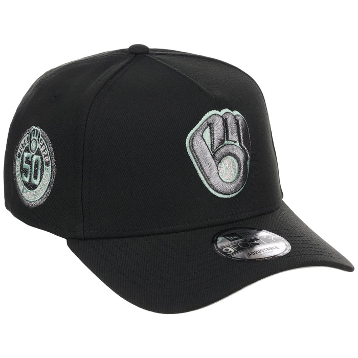 Milwaukee Brewers MLB Alpine Snow New Era 9FORTY A-Frame
