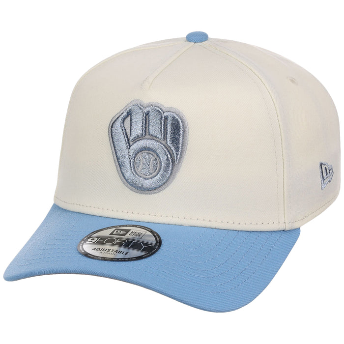 Milwaukee Brewers MLB Chrome x Sky FASHION CORE New Era 9FORTY A-Frame