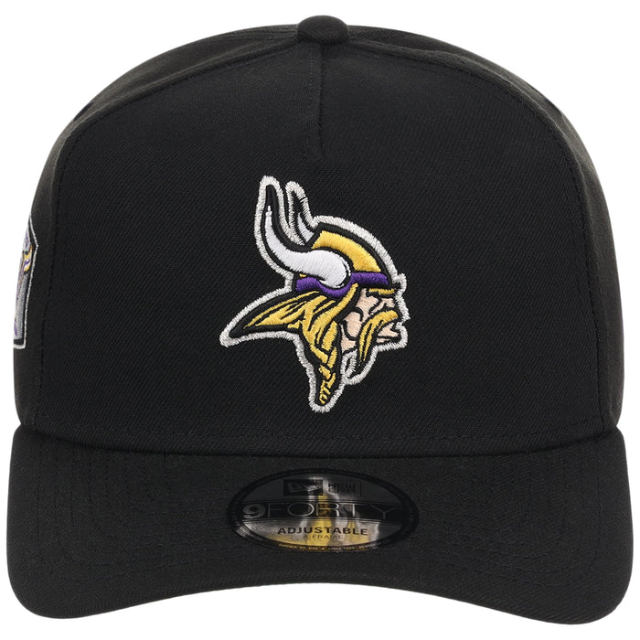 Minnesota Vikings NFL Black Dome New Era 9FORTY A-Frame
