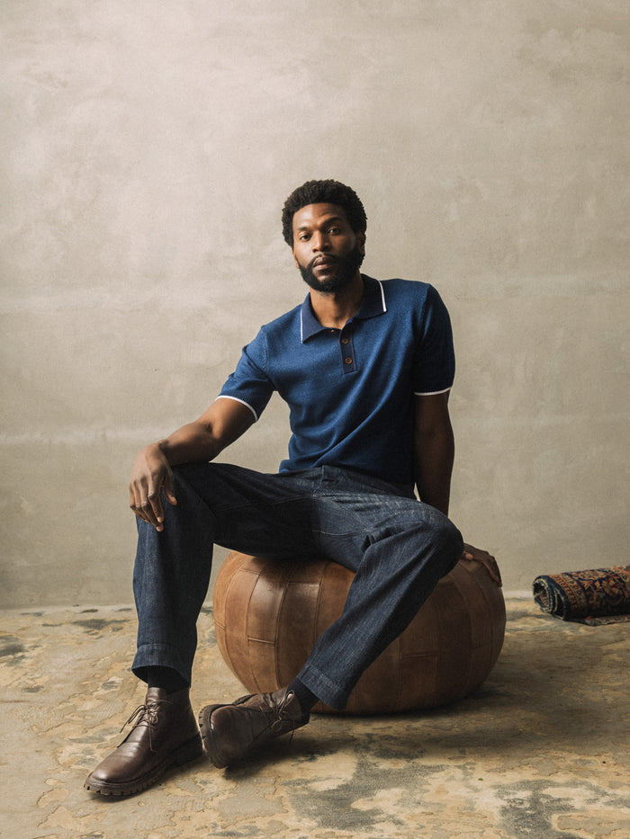 Modelshot / Indigo Blue / Detail