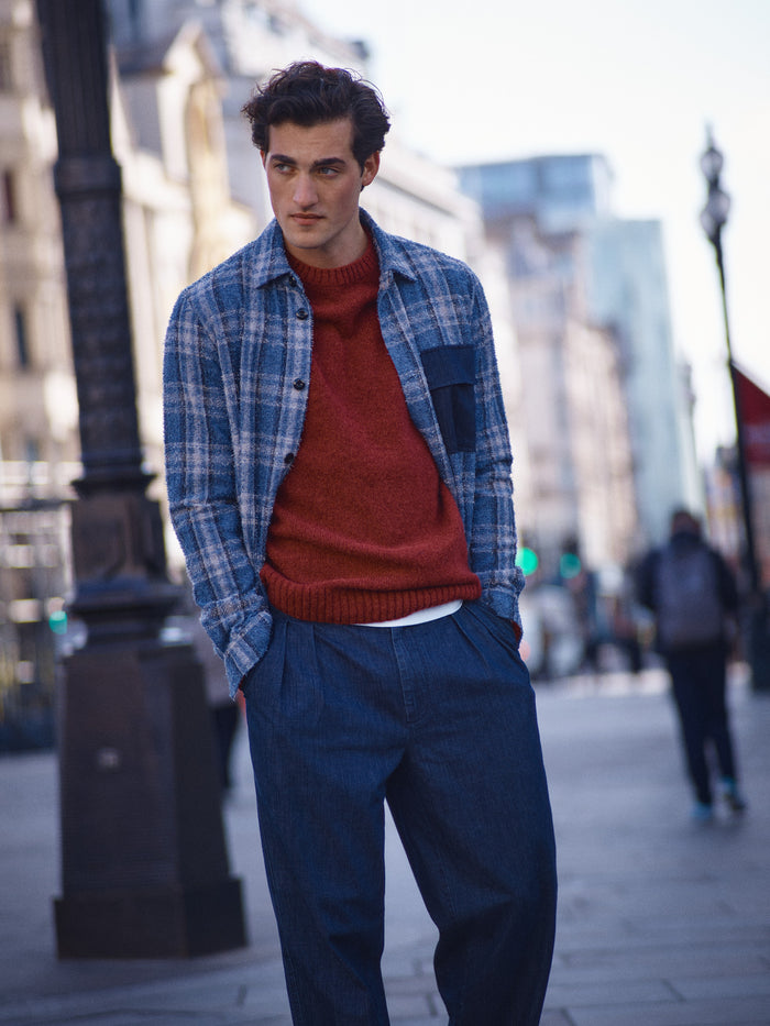 Modelshot / Vintage Indigo / Detail