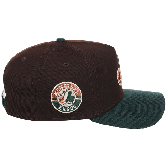 Montreal Expos MLB Forest Ember New Era 9FORTY A-Frame