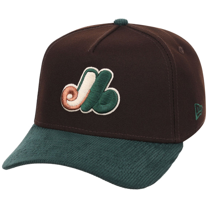 Montreal Expos MLB Forest Ember New Era 9FORTY A-Frame