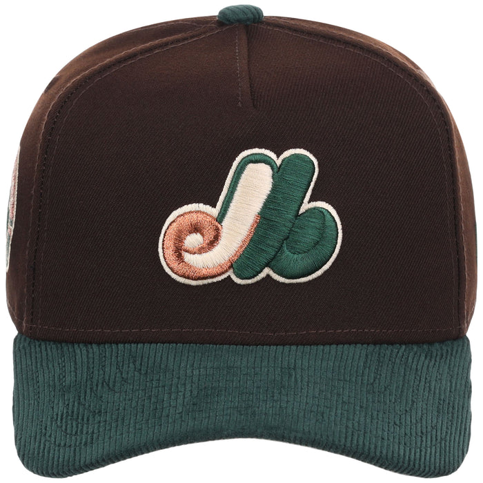 Montreal Expos MLB Forest Ember New Era 9FORTY A-Frame