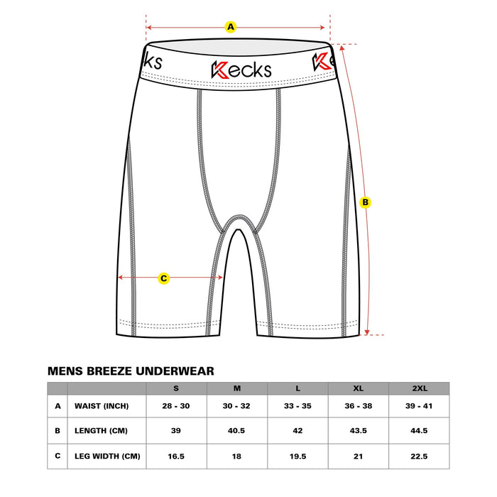 Mystery Breeze Mens Boxer Shorts - Kecks