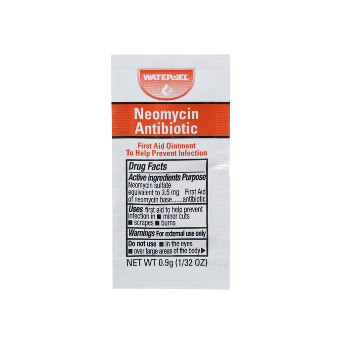 Neomycin Antibiotic Ointment Water Jel Packets 144/box