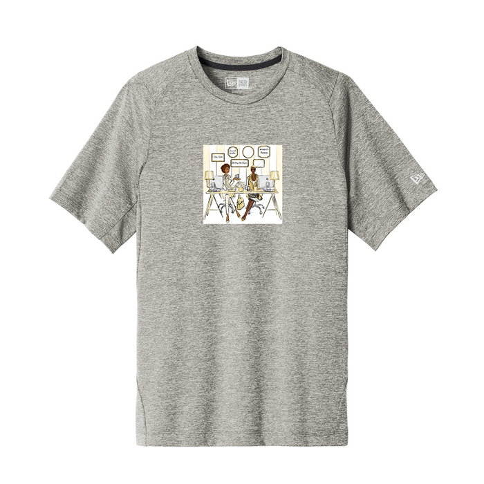 New Era® Series Performance Crew Tee, Full Color