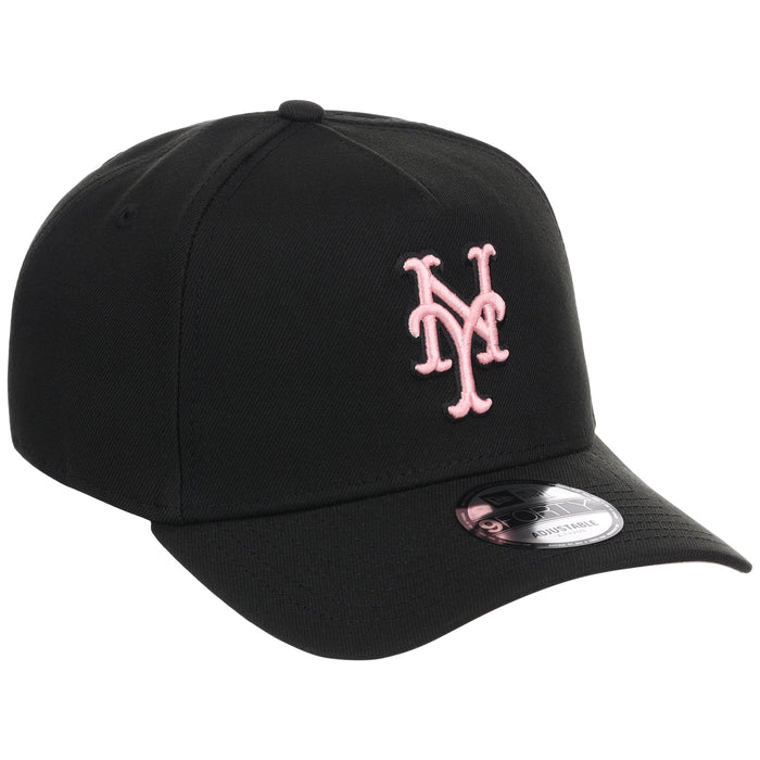 New York Mets MLB Black x Pink FASHION CORE New Era 9FORTY A-Frame