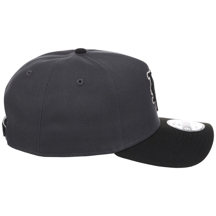 New York Mets MLB Graphite x Black FASHION CORE New Era 9FORTY A-Frame