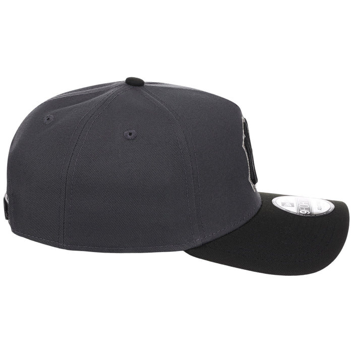 New York Yankees MLB Graphite x Black FASHION CORE New Era 9FORTY A-Frame