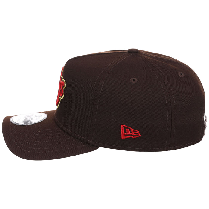 Oakland Athletics MLB Burnt Wood FASHION CORE New Era 9FORTY A-Frame