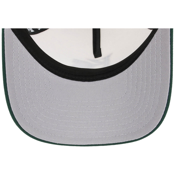 Oakland Athletics MLB Chrome x Dark Green FASHION CORE New Era 9FORTY A-Frame
