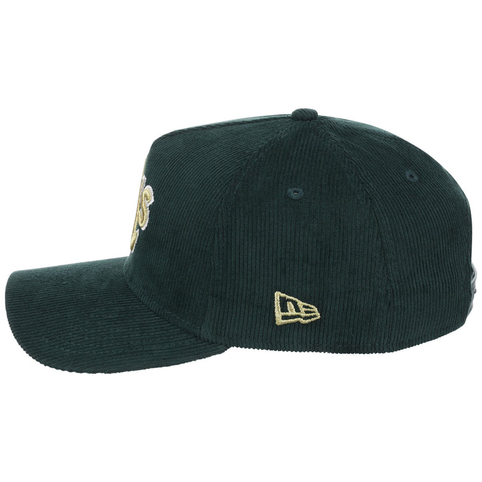 Oakland Athletics MLB Dark Green Cord FASHION CORE New Era 9FORTY A-Frame