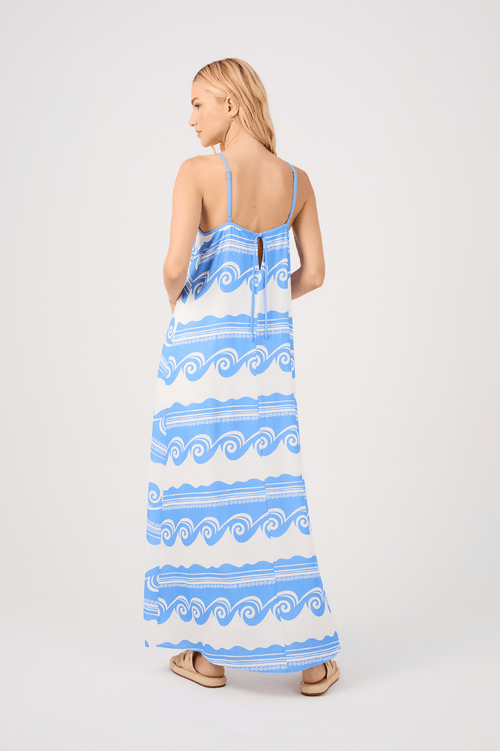 Ocean Print Maxi Dress_6