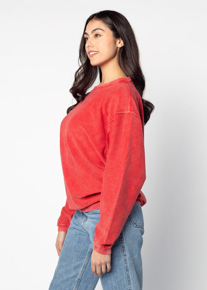 Ohio State Buckeyes Women's Clubhouse Original Corded Crew
