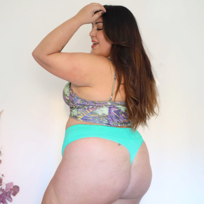 Organic Cotton Thong Panties