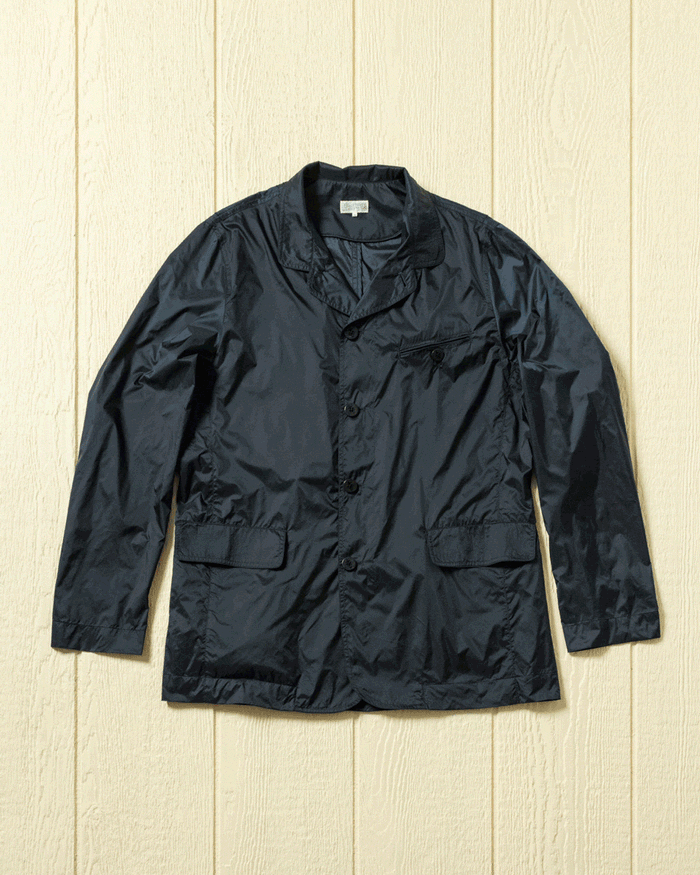 Packable Lorimer Jacket in Navy Nylon
