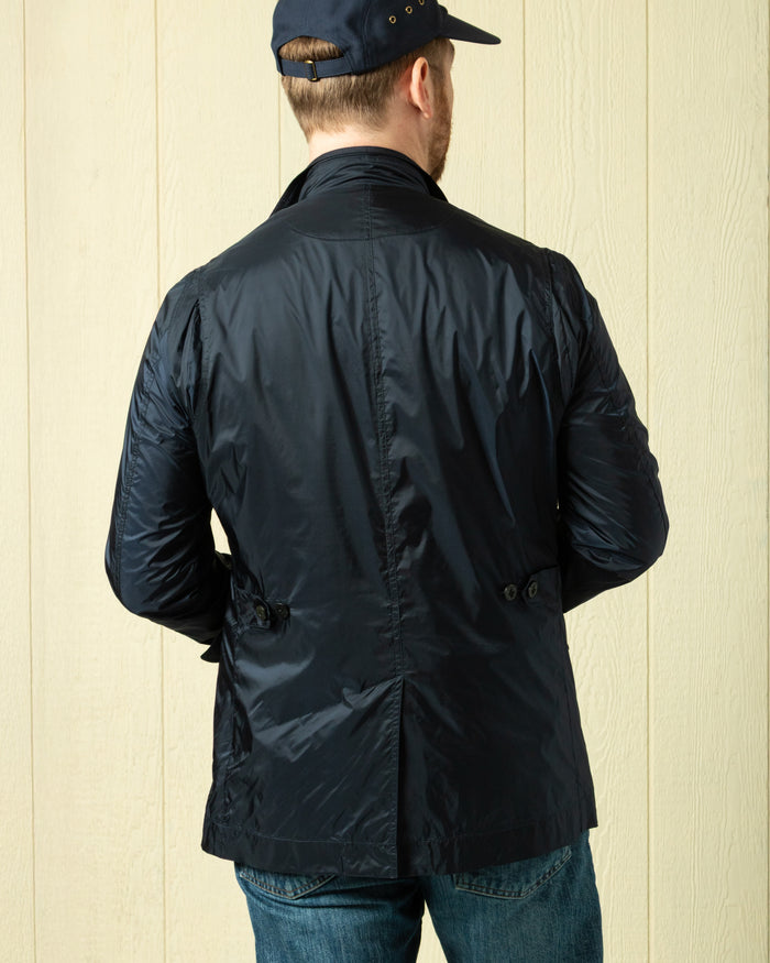 Packable Lorimer Jacket in Navy Nylon