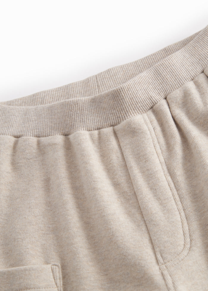 Sweatpants for children with pockets and ribbed waistband