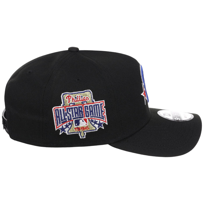 Philadelphia Phillies MLB Black Dome New Era 9FORTY A-Frame