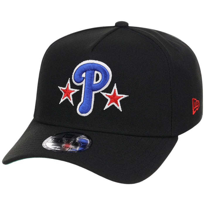 Philadelphia Phillies MLB Black Dome New Era 9FORTY A-Frame