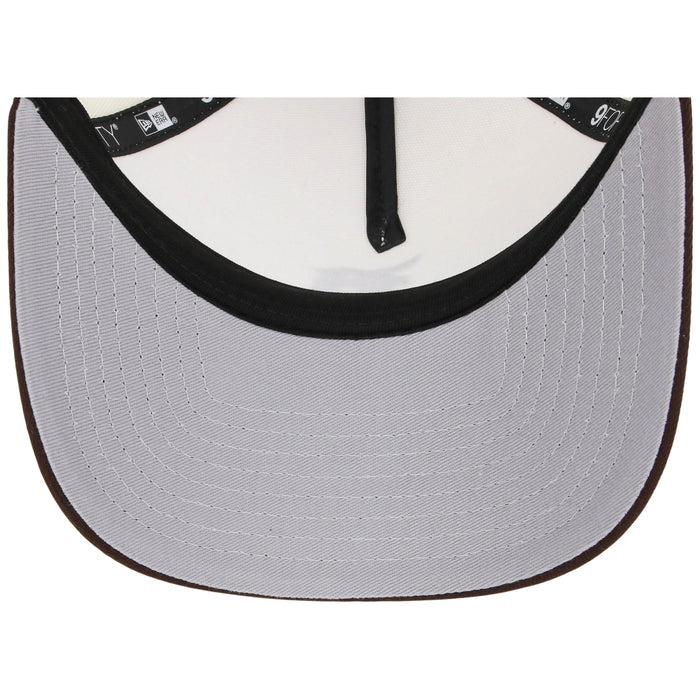Pittsburgh Pirates MLB Chrome x Burnt Wood FASHION CORE New Era 9FORTY A-Frame