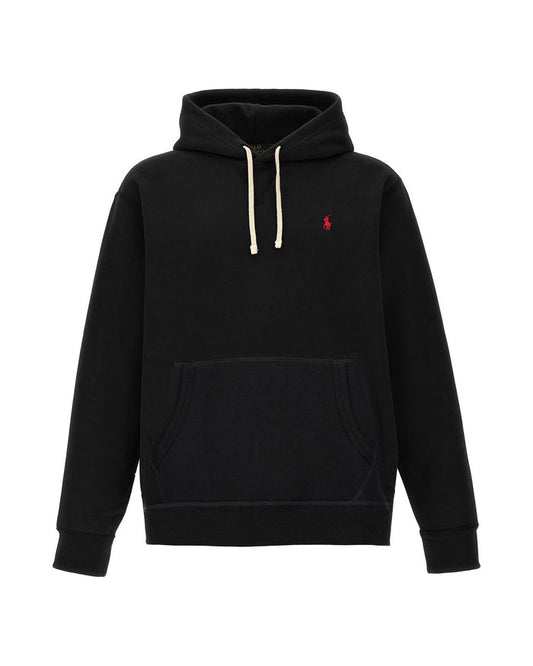 Polo Ralph Lauren Black Cotton Sweatshirt