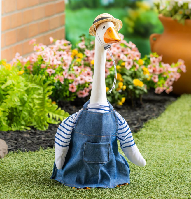 Porch Goose Outfit, Gardener