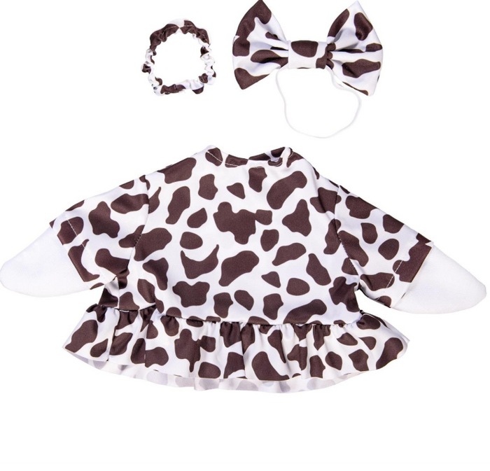 Porch Goose Outfit, Polka Dot Gown