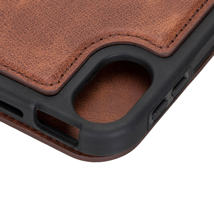 iPad Black Leather Wallet Case by Hardiston - premium iPad Cases