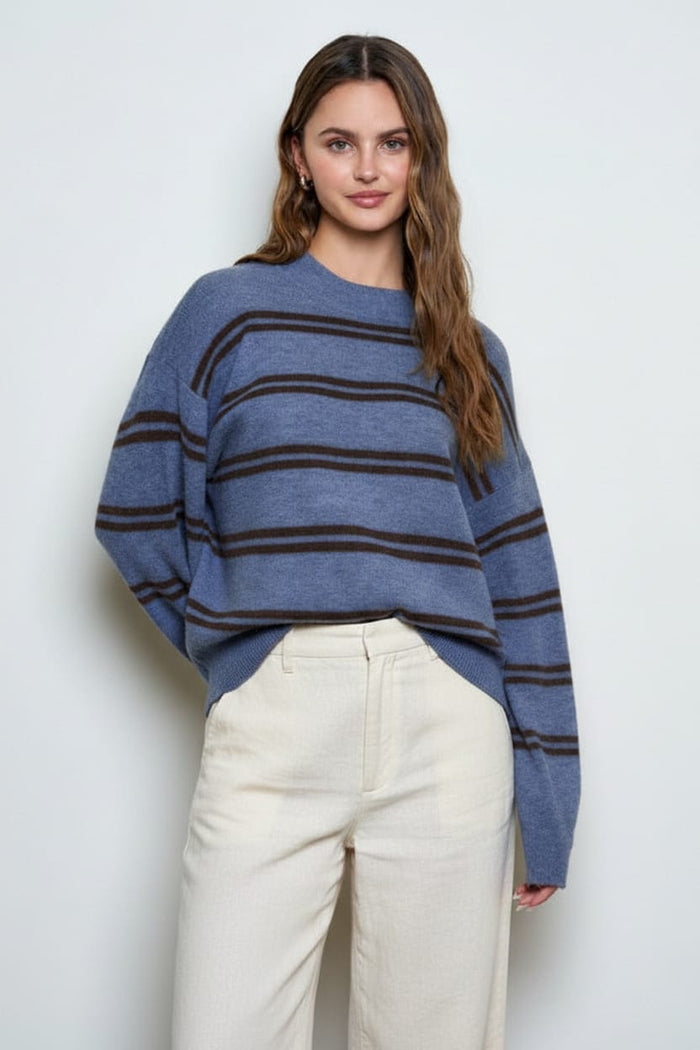 Prescott Striped Sweater