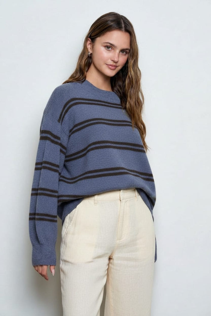 Prescott Striped Sweater