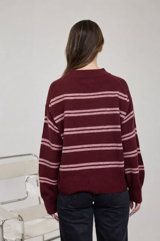 Prescott Striped Sweater